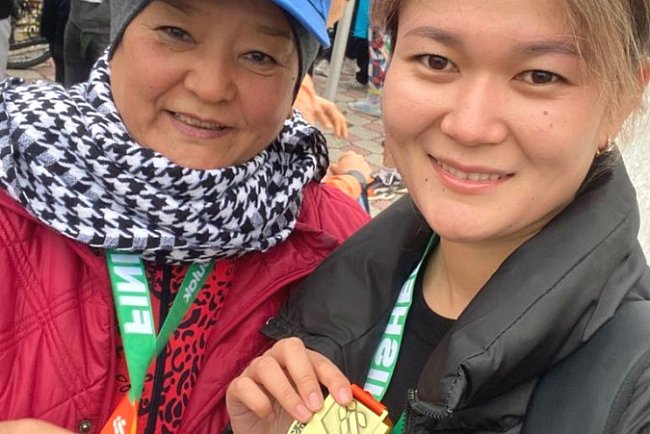 KRSU teacher won the marathon «Healthy nation – prosperous country»